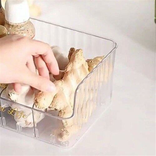 Plastic Spice Seasoning Storage Box Adjustable Space Saving