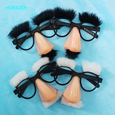 Halloween Disguise Glasses And Mustache Funny Adult Big Nose
