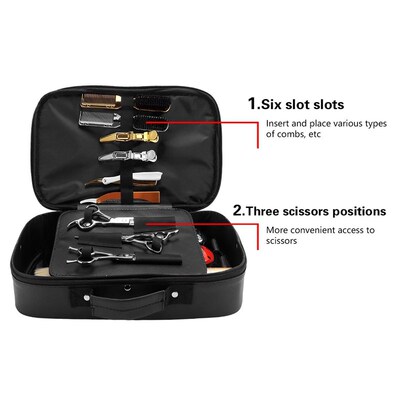 Salon Barber Tool Storage Bag Scissor Bag Beauty Carrying Ca
