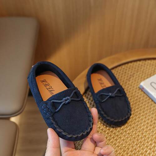 2025 Casual Single-layer Shoes Childrens Beans Shoes Korean