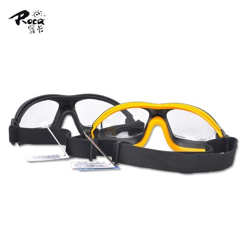 罗卡护目镜防尘防风沙抗冲击防化学酸碱喷漆飞溅打磨劳保防护眼镜