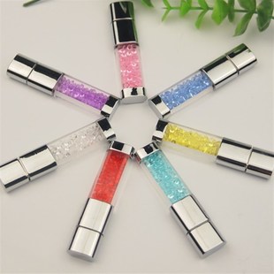 High Speed Blue Light&Crystal USB Flash Pen Drive Memory Dis