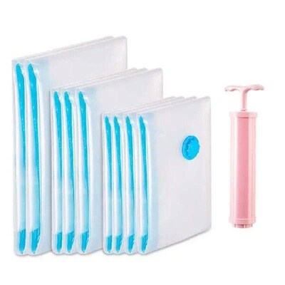 Vacuum Bag for Clothes Storage Bag Reusable Clothes