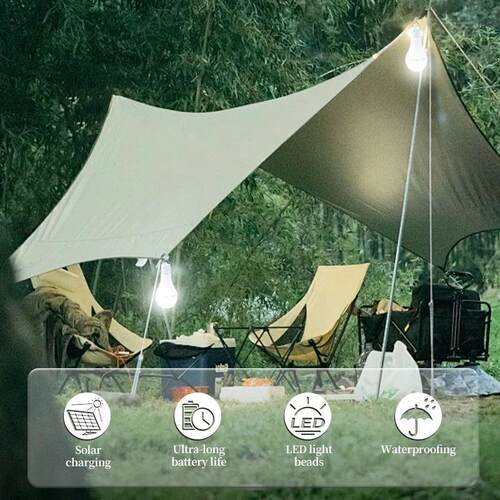 Hanging Solar Light IP68 Waterproof USB Charged Emergency Su