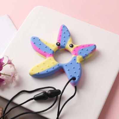 Childrens fruit teether silicone cactus chew stick baby tee
