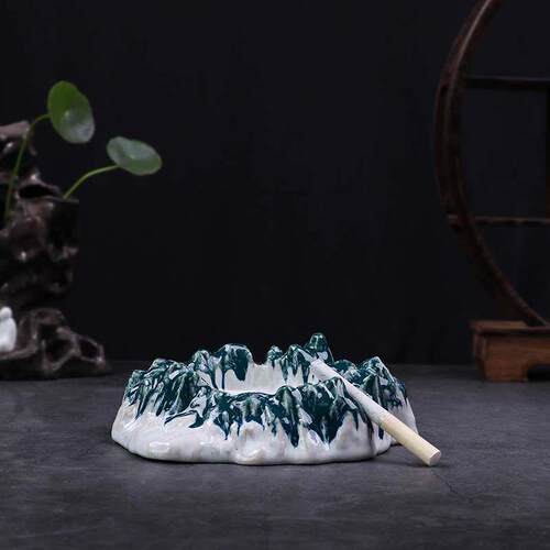 Creative Volcano Ashtray Personality tend Household Living R