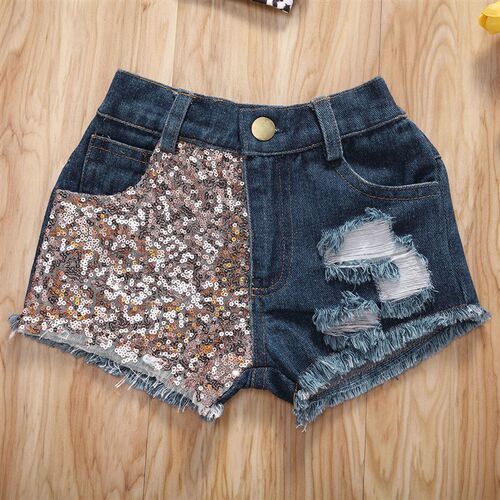 New Kids Girls Summer Top Shorts 3-Piece Suit Leopard Short