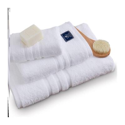 Luxury Hotel White Bath Towel Set Large Thick Towels 浴巾1