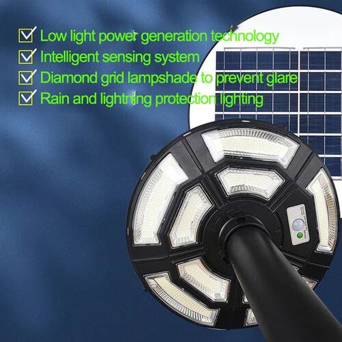 Solar Flood Lights Outdoor Waterproof 6500K with Motion Sens