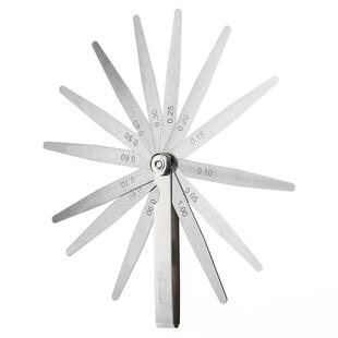 Metric 13 Blades Feeler Guage 0.05mm-1mm Thickness Gage Gap