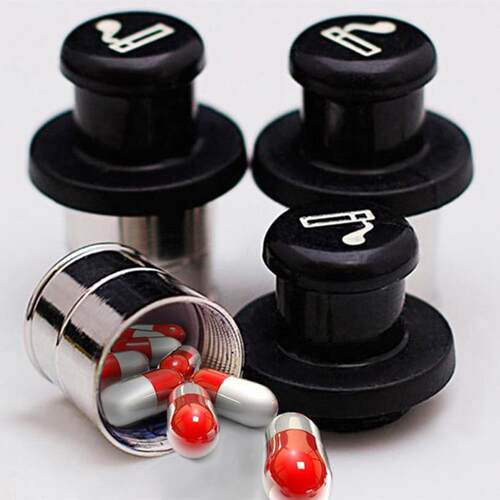 1Pcs Pill Case Box Secret Safe Stash Car Auto Cigarette Ligh