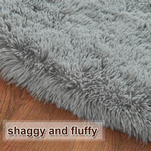 Round Fluffy Area Rug for Bedroom Soft Shaggy  Circle新潮流
