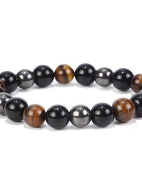 Natural Lava Stone Beads Healing Balance Chakra Charm Bracel
