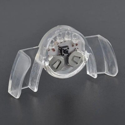 LED glowing flashing braces bracket part glowing teeth Hallo