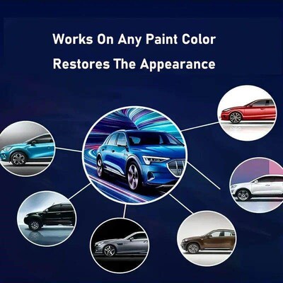 KJM New Car Scratch Repair Wax 35ML - Remove Swirls, Restore