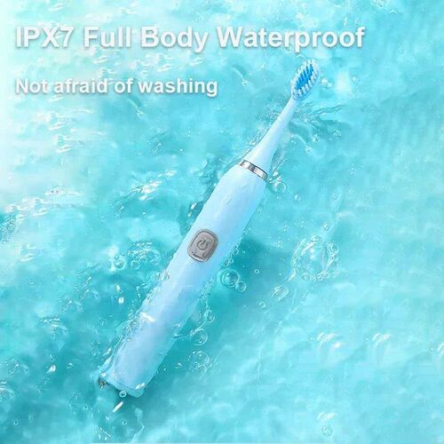 Adult Sonic Electric Toothbrush DuPont Soft Bristles IPX7 Wa