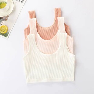 Cotton Training Teenager Girls Bras Kids Clothes Tops Teens