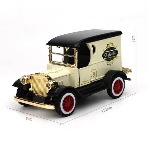 1pc Retro Alloy Car Model FT Vintage Car Metal Ford Car Gift