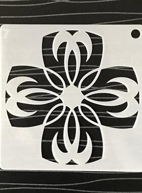 48pcs/set Mandala Stencils DIY Painting Scrapbook Coloring