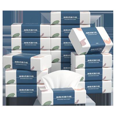 60pcs cartons home tissue toilet paper 抽取式家用卫生纸餐巾