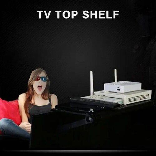 Computer Screen Top Shelf Adjustable 13-Inch Wide Top