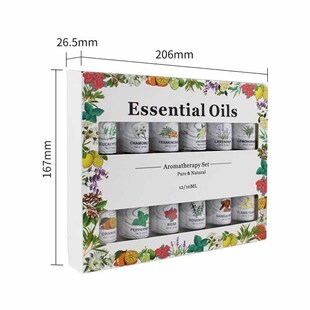 Aromatherapy essential oil set diffuser Gift essential oils