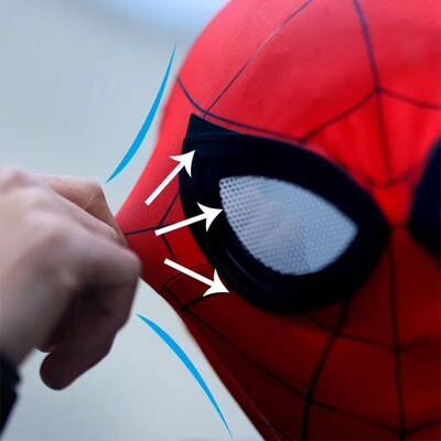 Superhero Spider Man Masker Ke Dalam Laba-laba Ayat Mil Mora