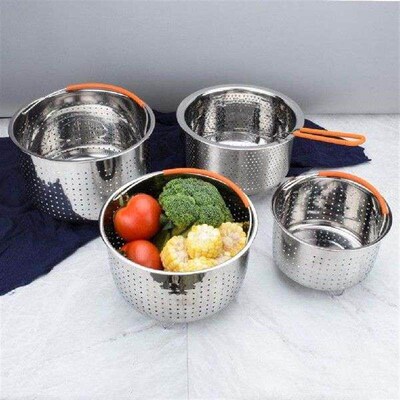 Thicken Deepening Multifunction Stainless Steel Fruit