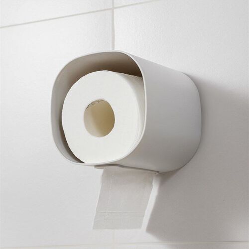 Toilet Tissue Paper Holder Shelf Bathroom kitchen Towel Roll