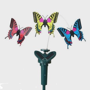 3-1PCS Solar Powered Flying Humming Bird Dancing Fluttering