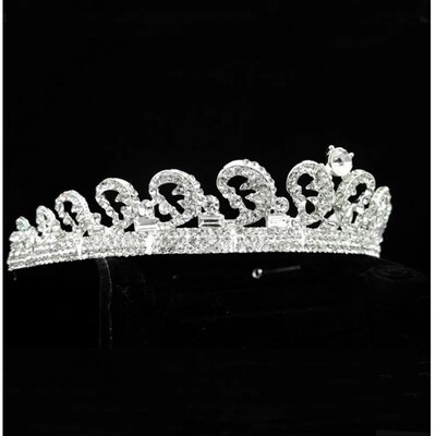 Wholesale Kate Middleton Romatic Shiny Tiaras Crystals Crown