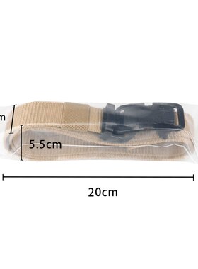 Toothless Automatic  Buckle Belt Nylon Canvas Waistband Men