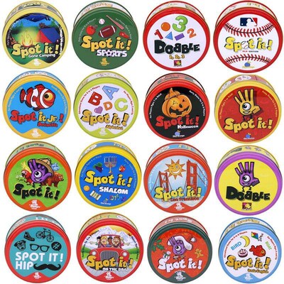 Spot It Classic Card Game Matching Game Dobble找你妹游戏玩具