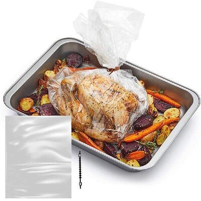 10/20pcs Turkey Bag Oven Roasting Bags Baking Sleeve Slow
