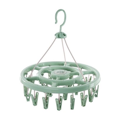 Drying sock rack Clothes hanger clip hooks晾衣挂钩晒袜子夹子