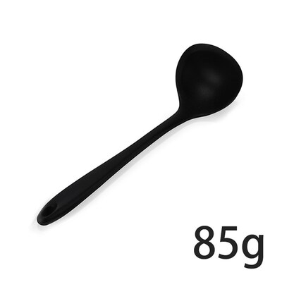 Soft Silicone Spatula Soup Ladle OnePiece Silicone NonScratc