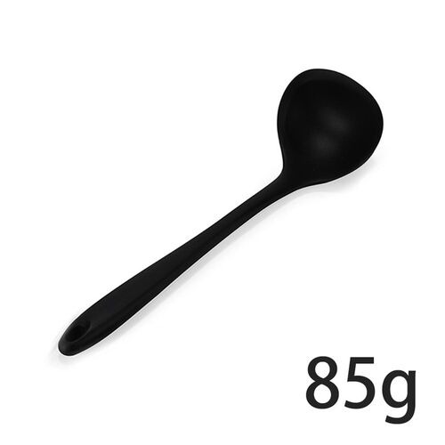 Soft Silicone Spatula Soup Ladle OnePiece Silicone NonScratc