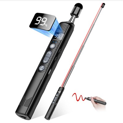 Wireless Presentation Clicker Telescopic Pointer Stick USB