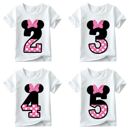 Baby Boys/Girls Happy Birthday Letter Bow Cute Print Clothes