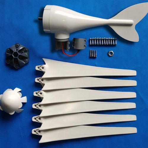 S8型小型100W风力发电机路灯用家用渔船用景区景观用微风启动风能