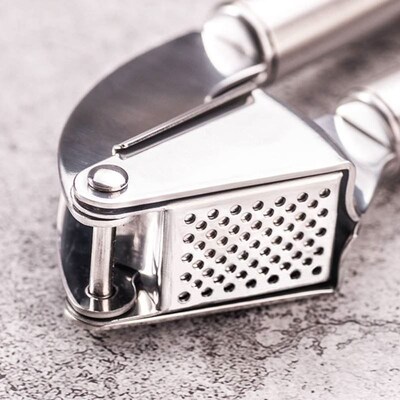 large stainless steel Garlic Press Ginger Crusher mashed