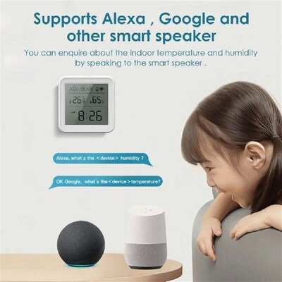 Tuya WIFI Hygrometer Thermometer Indoor Temperature