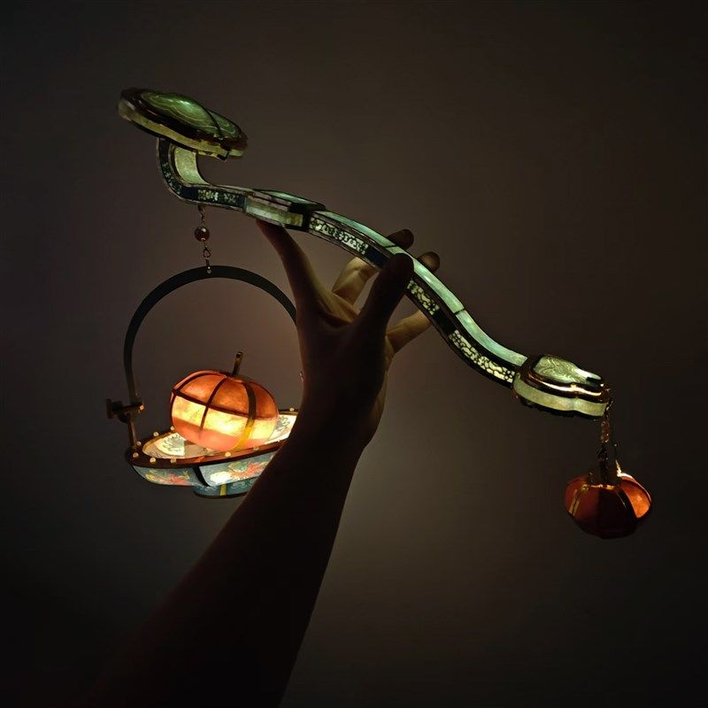 一念守仙 称心如意灯柿子灯材料包灯笼20新年古风手持花灯,节庆用品/礼品,花灯,淘宝优惠券,粉丝福利购,淘宝优惠卷