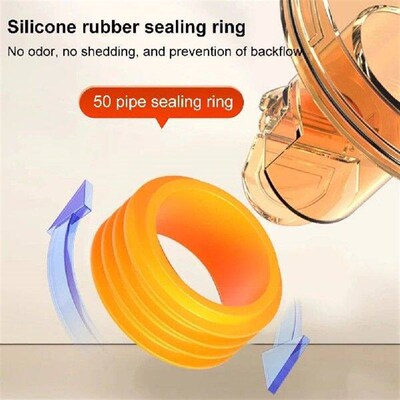 Anti Odor Sink Drain Pipe Adapter Kitchen Basin Sewer