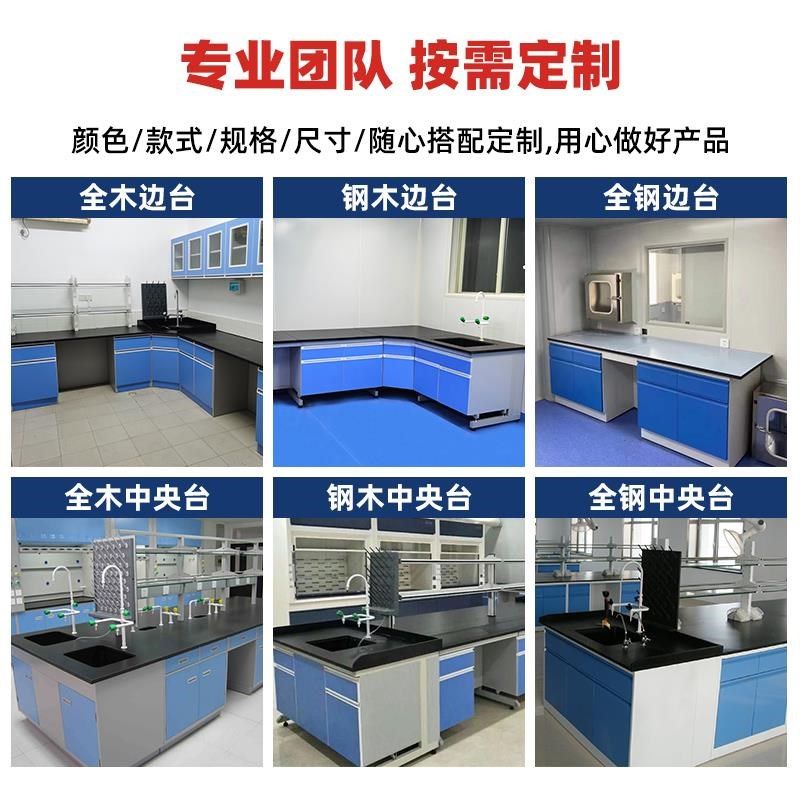 广州全钢实验室工作台化学试验桌钢木实验台中央pp试剂架通风橱柜,商业/办公家具,实验台,淘宝优惠券,粉丝福利购,淘宝优惠卷