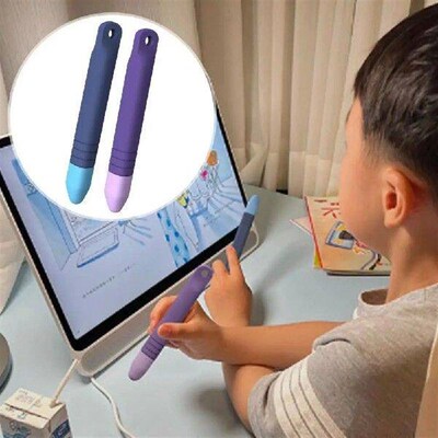 Children Stylus Pen Smooth Writing Stylus Anti-rolling Kids
