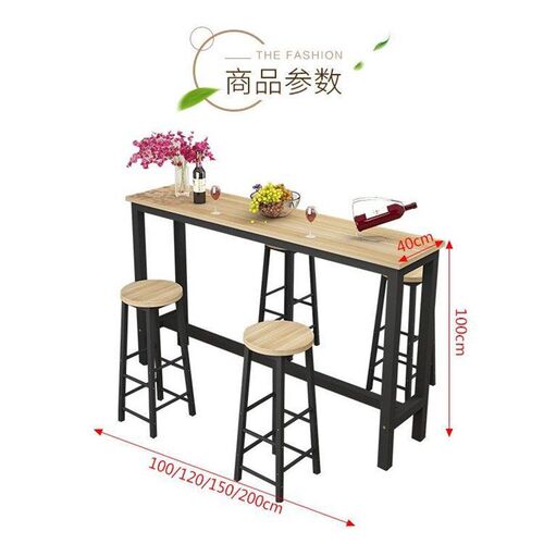 Simple home all bar wall bar table coffee milk tea shop