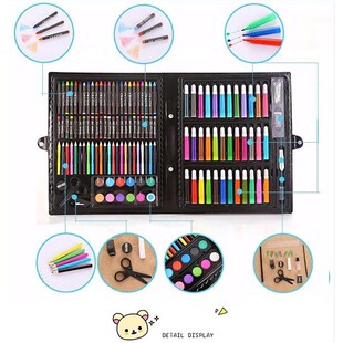 168PCS Set Kids Children Artist for Art Drawing Painting Kit