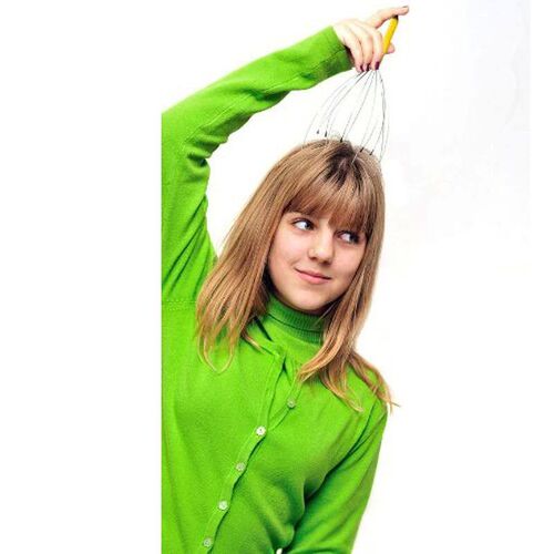 Wood Handle Hot Sale 12 Claws 1PC Head Scalp Neck Equipment