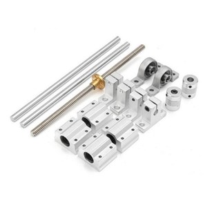 Sliding Rail Set 15pcs 400mm Optical Axis Guide Bearing Hous